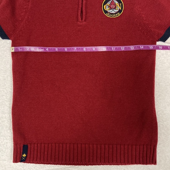 Vintage 3sixT Vancouver hockey sweater large 8/9 - Picture 4 of 8